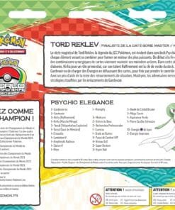 Alternative view of Pokémon - Deck des Championnats du Monde du JCC 2023, utilisé par Tord Reklev