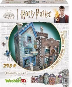 Wrebbit3D , Diagon Alley Collection: Ollivanders & Scribbulus (295pc) , 3D Puzzle , Ages 14+