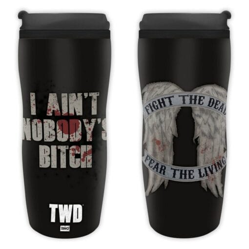 ABYstyle - The Walking Dead - Mug de Voyage - 35 cl - Les Ailes de Daryl