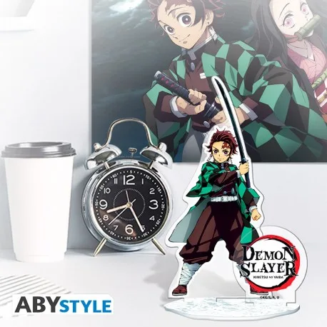 DEMON SLAYER - Pck Gobelet avec paille 470ml + Acryl® + Stickers – Image 3