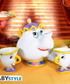 DISNEY - Théière set - Mme Samovar et Zip
