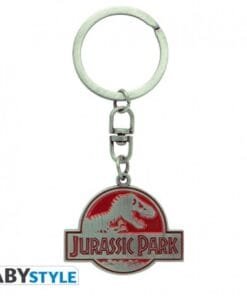 JURASSIC PARK - Porte-clés Logo métal