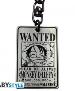 Alternative view of ONE PIECE - Porte-clés Wanted Luffy