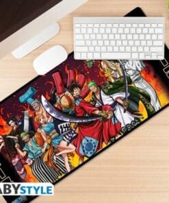 Alternative view of ONE PIECE - Tapis de souris XXL - Bataille à Wano