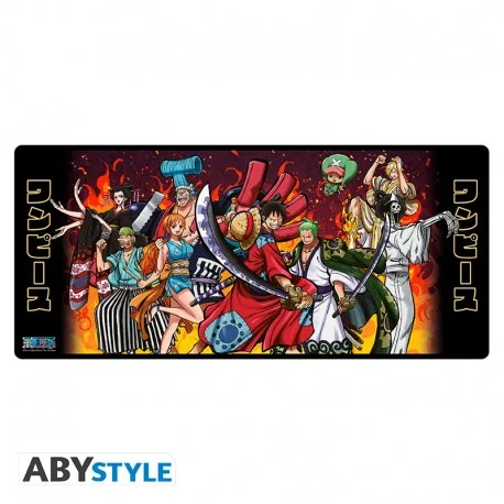 ONE PIECE - Tapis de souris XXL - Bataille à Wano