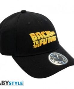 RETOUR VERS LE FUTUR - Casquette - Noir- Logo Retour vers le futur