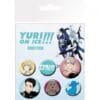 yuri on ice pack de badges