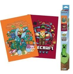 Alternative view of Minecraft - Set 2 chibi posters - 52x38