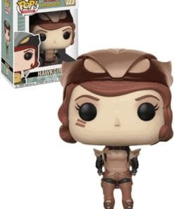 DC Funko Pop Comics : Bombshells – Hawkgirl Sepia – Figurine en Vinyle Bobble-Head