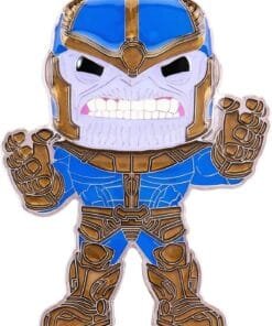 Alternative view of MARVEL - Funko Pop! Pin's Géant avec Stand Thanos - 10 cm