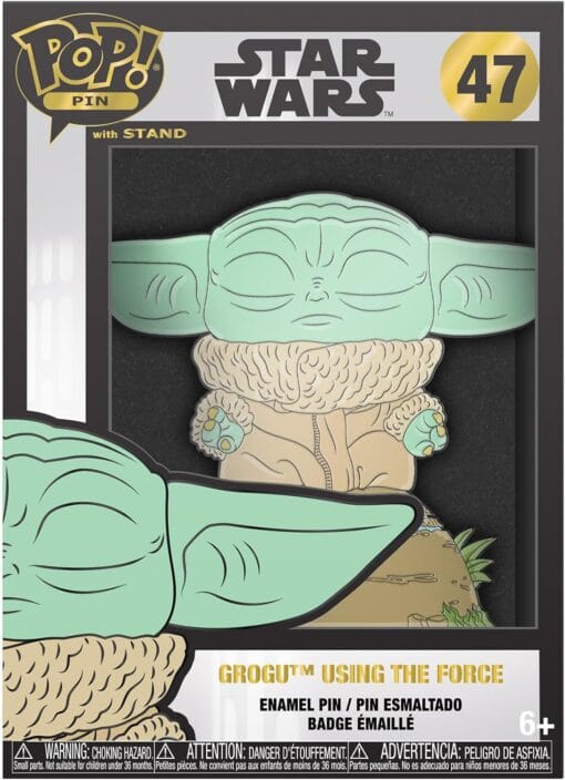 Loungefly Pop! Large Enamel Pin Star Wars: GROGU - The Child – Image 2
