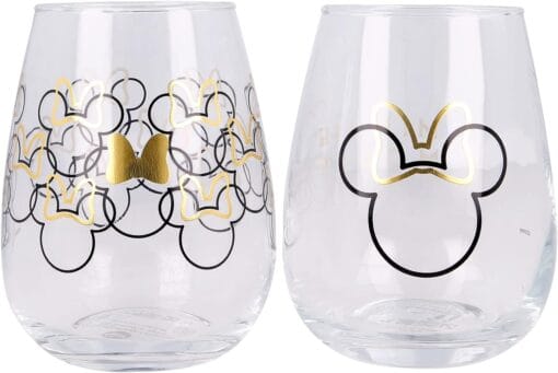 Stor Set de 2 Verres en Verre 510 ML Minnie, Unique, Standard – Image 2