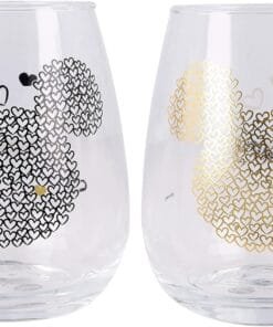 Stor Lot de 2 verres en verre 510 ml Mickey,