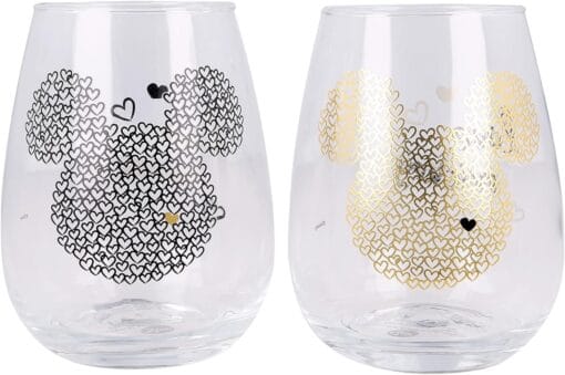 Stor Lot de 2 verres en verre 510 ml Mickey,