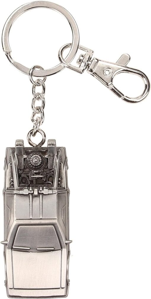 Porte-clés en métal « Back to the Future »