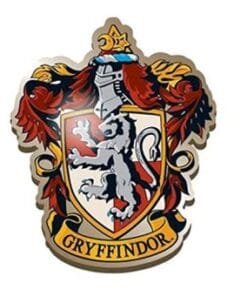 Insignes de Harry Potter - Gryffondor