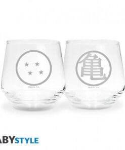 Alternative view of DRAGON BALL - Set de 2 verres - Kame & Boule de cristal