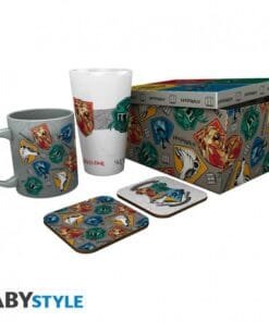 HARRY POTTER - Pck Verre XXL+Mug+2 Coasters"Stand Together"