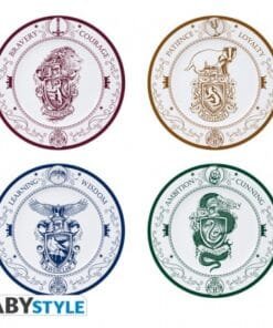 Alternative view of HARRY POTTER - Set de 4 Assiettes - Maisons Poudlard