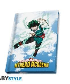 Alternative view of MY HERO ACADEMIA - Pck Verre XXL + Pin's + Carnet "Héros"