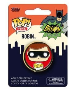 OFFICIAL DC COMICS BATMAN (1966 TV SERIES) ROBIN POP! PIN BADGE