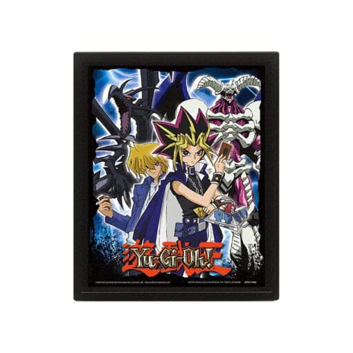 YU-GI-Oh! Cadre 3D LENTICULAIRE Black Skull Dragon