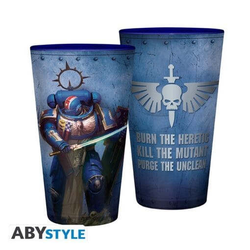 WARHAMMER 40,000 - VERRE XXL - 400 ML - ULTRAMARINE – Image 2