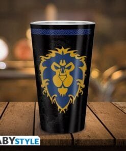 Alternative view of WORLD OF WARCRAFT - Verre XXL - 400 ml - Alliance