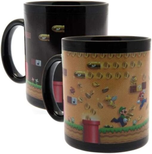 MUG THERMORÉACTIF SUPER MARIO NINTENDO - RUÉE VERS L'OR