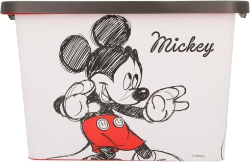 Stor Rangement DÉCORÉE. CAPACITÉ DE 7 litres.| BOÎTE Click Mickey – Image 2