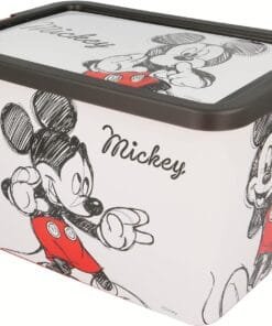 Stor Rangement DÉCORÉE. CAPACITÉ DE 7 litres.| BOÎTE Click Mickey