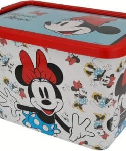 Stor Rangement DÉCORÉE. CAPACITÉ DE 7 litres.| BOÎTE Click Minnie