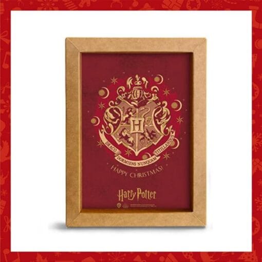 Cadre de Noël Harry Potter en kraft