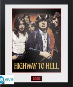 tirage encadré AC/DC