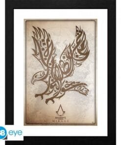 ASSASSIN'S CREED - Tirage encadré "Aigle Mirage"