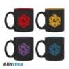 DONJONS ET DRAGONS - Set 4 espresso mugs - D20