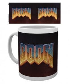 Alternative view of DOOM - Mug - 320 ml - Logo Doom Classic