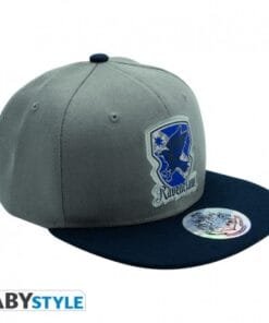 HARRY POTTER - Casquette snapback- Gris & Bleu - Serdaigle
