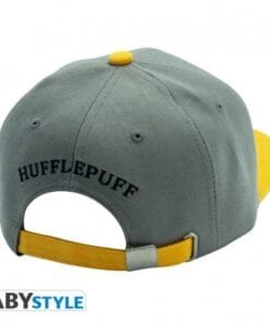 Alternative view of HARRY POTTER - Casquette snapback- Gris & Jaune - Poufsouffle