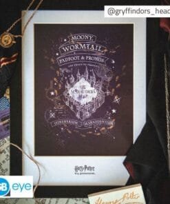 HARRY POTTER - Poster encadré - Les Maraudeurs