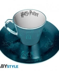 HARRY POTTER - Tasse à café miroir et soucoupe - Patronus