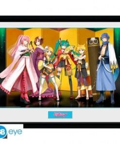 HATSUNE MIKU - Tirage encadré "Unité Kuroshishi" (30x40)