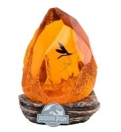 LAMPE JURASSIC PARK AMBRE