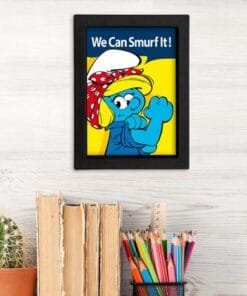 LES SCHTROUMPFS - Cadre Kraft – WE CAN SMURF IT