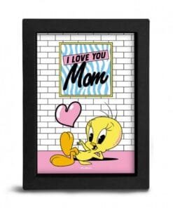 Alternative view of LOONEY TUNES - Cadre Kraft Noir 15x20 - Family&Friends - MOM
