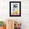 LOONEY TUNES - Cadre Kraft Noir 15x20 - Family&Friends - MOM