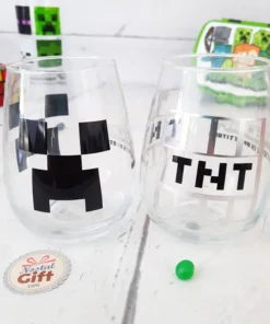 Alternative view of Minecraft – Lot de 2 verres