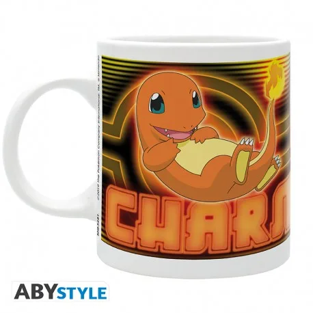 POKEMON - Mug - 320 ml - Salamèche Neon