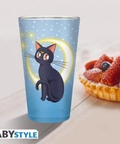 SAILOR MOON - Verre XXL - 400 ml - Luna & Artemis