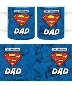 Alternative view of Superman - Mug - 320 ml - THE ORIGINAL "S" DAD
